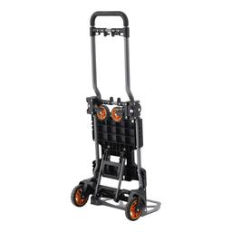 Hopfällbar transportkärra med hög kapacitet