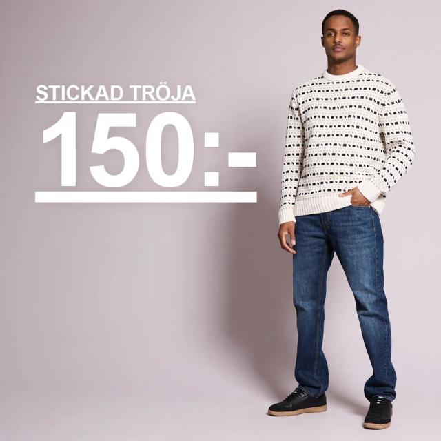 Stickade Tröjor för Killar