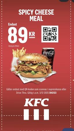 ALLA KFC QR Kuponger