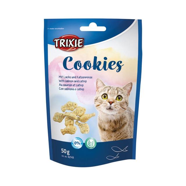 Cookies med Lax och Catnip för Husdjur