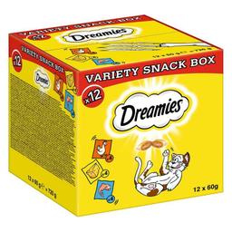 Dreamies Mixbox Kyckling Ost Lax Godis