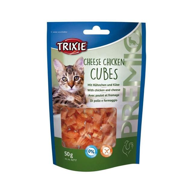 Köp Cheese Chicken Cubes Kattgodis