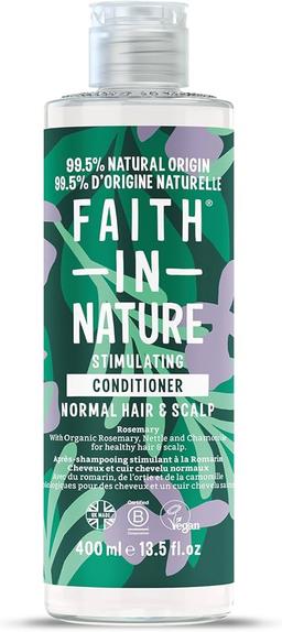 Faith In Nature naturlig rosmarinbalsam, balanserande, vegansk och fri från djurförsök, utan SLS ell