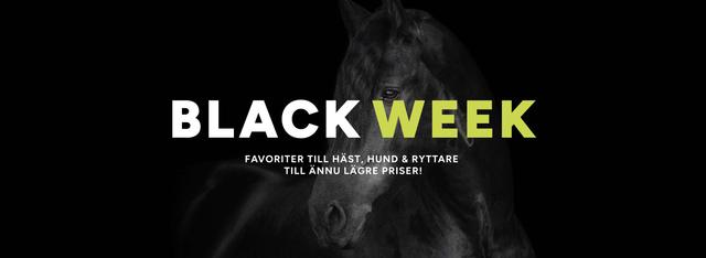 Black Friday REA på ridutrustning