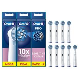 Oral-B Sensitive Clean borsthuvuden vit