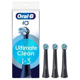 Oral-B iO Ultimate Clean borsthuvud svart