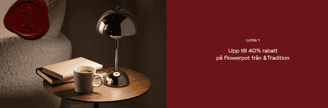 LUCKA 1  - Upp till 40% rabatt på Flowerpot från &Tradition