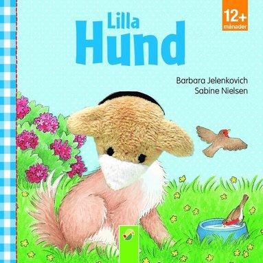 Lilla hund – bok med fingerdocka
