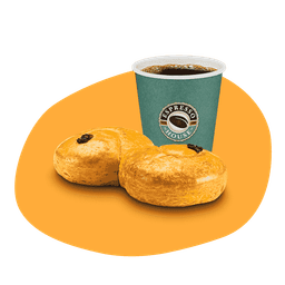 Preem. Köp en kaffe, vi bjuder på en julbulle.