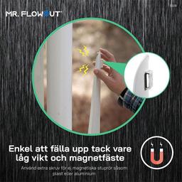Mr.Flowout Uppfällbar Dräneringsränna