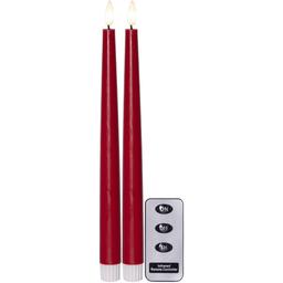 Flamme Slim Grön Antikljus 2-pack