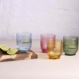 Modern House Aqua Vattenglas 6-pack Klar