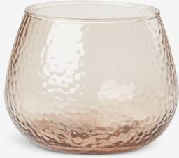Grå FRIDOLIN Vinglas 24cl Ø8xH16cm