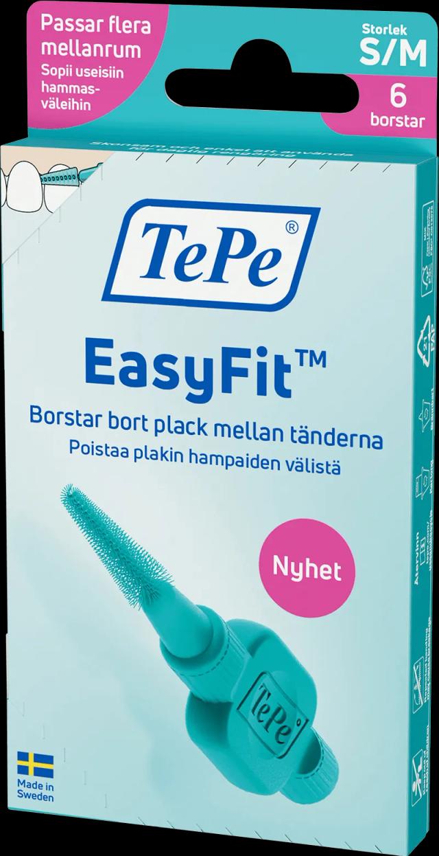 TePe EasyFit Tandstickor Storlek S/M 6-pack