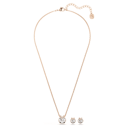 Bella V Set Vit Roséguld Swarovski