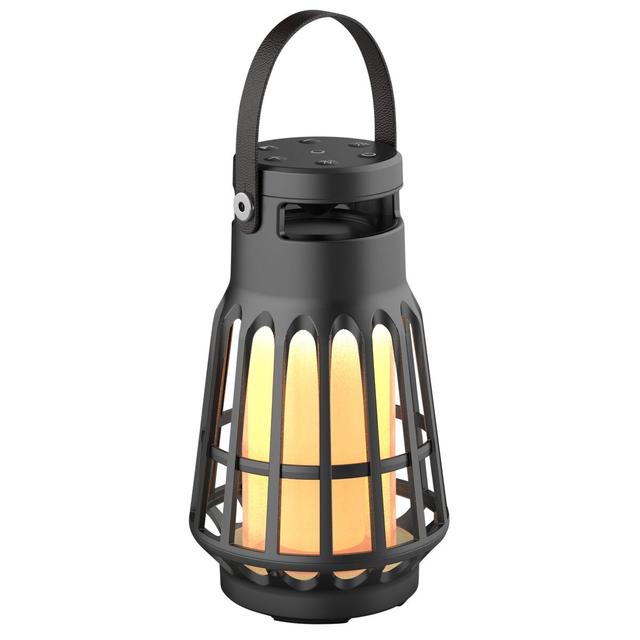 Bärbar vattentålig campinglampa med högtalare