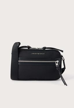 Emporio Armani Unisex Black Crossbody Bag