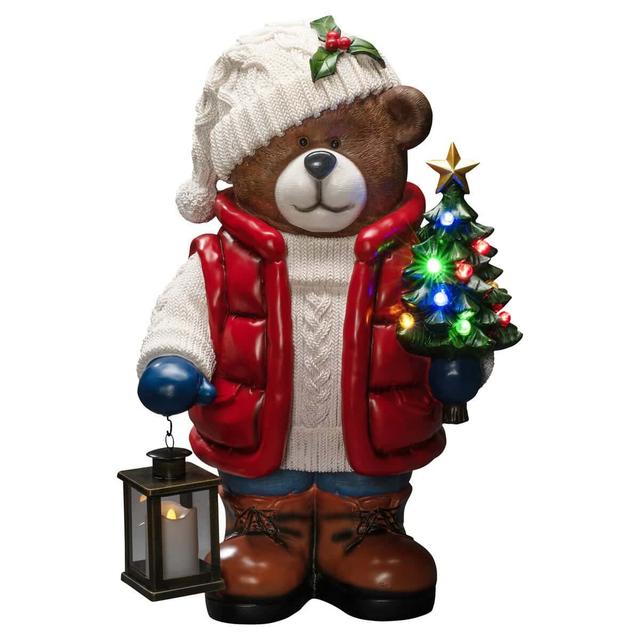 Konstsmide stor belyst teddybjörn 65,5 cm