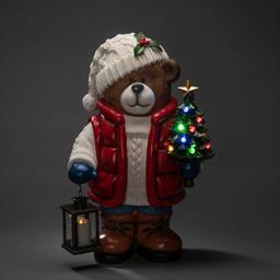 Konstsmide stor belyst teddybjörn 65,5 cm