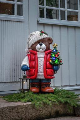 Konstsmide stor belyst teddybjörn 65,5 cm