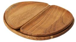 Elegant ostbricka med knivset
