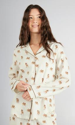 Junkyard Flanellpyjamasskjorta Flerfärgad Dam