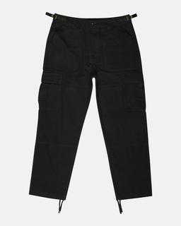 Yôke Svart Loose Fit Cargo-byxa Herr