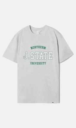 Junkyard Svartgrå T-shirt med tryck