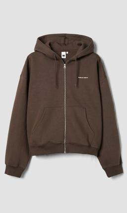 Junkyard Boxy Zip Hoodie Svart Herr