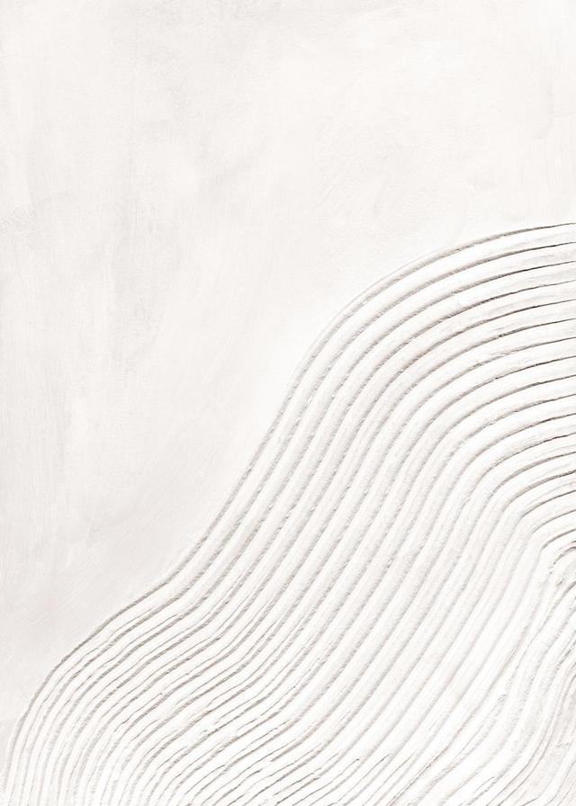 Soft Aligned Poster – Minimalistisk modern konst