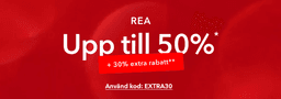 Det är rea på rean! Upp till 50% rabatt + 30% extra på Ellos 