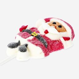 Marshmallow-tomte på pinne - Jordgubbar