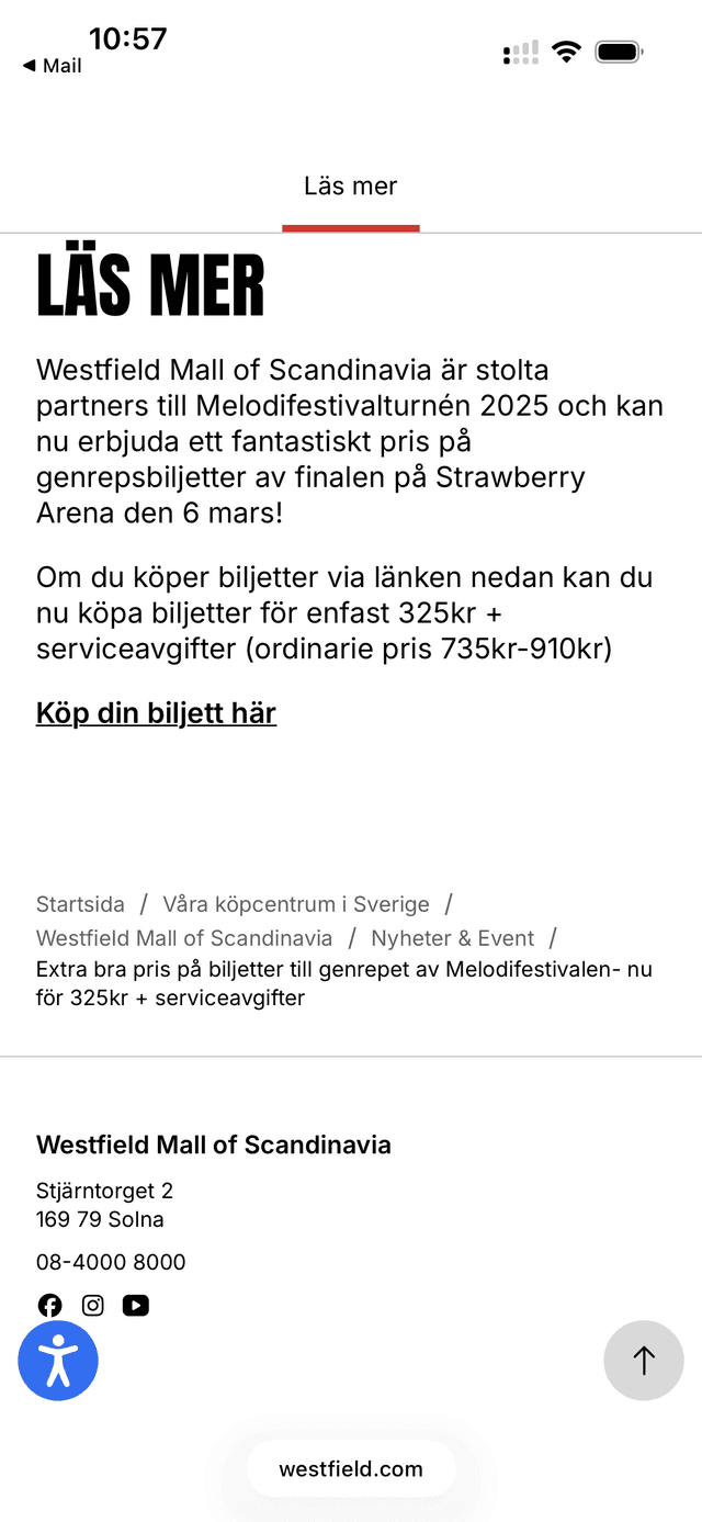 Rabatt på genrepsbiljetter till Melodifestivalen