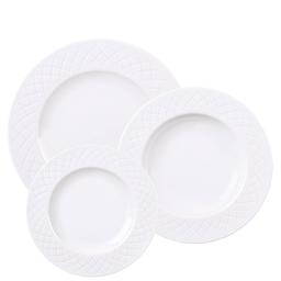 Tramontina Ingrid tallriksset 12 delar vit