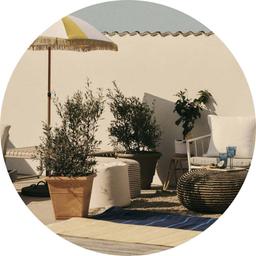 NIKA mörkläggningsgardin i beige