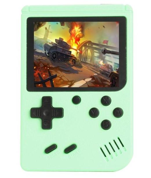 Portabel Retro Spelkonsol med 500 Spel