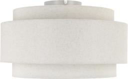 Northlight Albert plafond i metall och linne