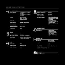 Marshall Middleton Waterproof Bluetooth Speaker Black