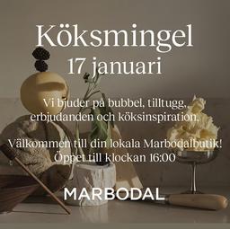 Gratis köksmingel hos Marbodal 17 januari