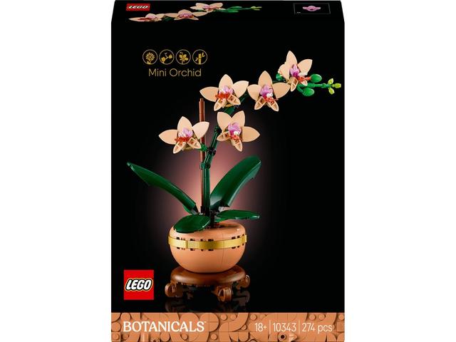LEGO Botanicals 10343 Miniorkidé Set