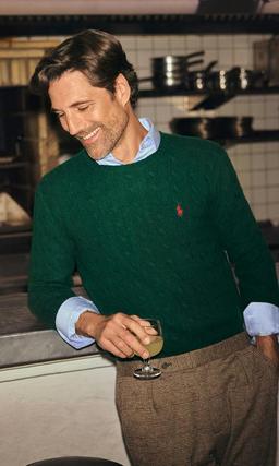 Polo Ralph Lauren Ull-Cashmere Tröja Herr