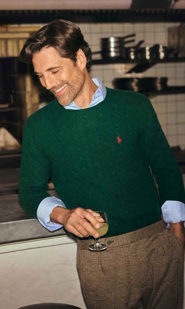 Polo Ralph Lauren Ull-Cashmere Tröja Herr