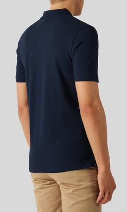 Lyle & Scott Marinblå Polotröja Herr