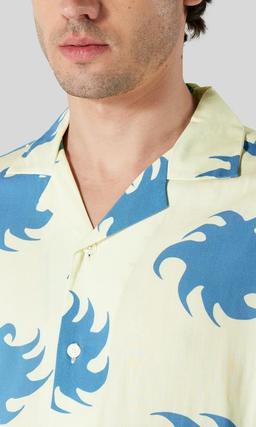 OAS Sky Ember Viskos Skjorta Herr