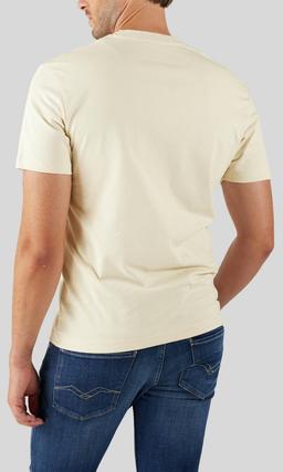 Replay Off White T-Skjorta Herr