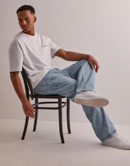 Que Sera Sera Luke Loose Jeans Blue