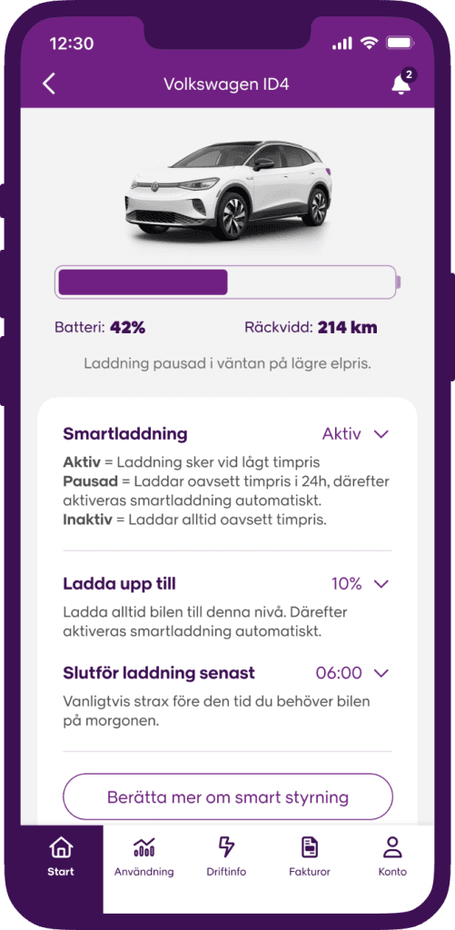 Få 50 kr rabatt varje månad hos Skellefteå Kraft