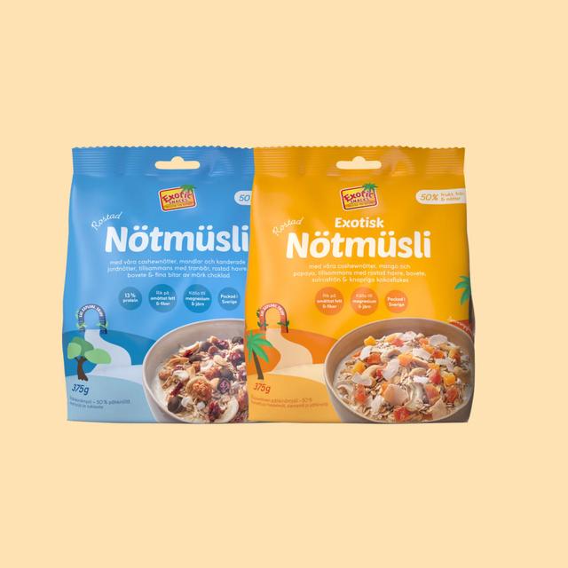 15 kr Cashback Exotisk Nötmüsli 375 g