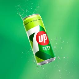 50 % Cashback på 7up Zero & Regular 33 cl