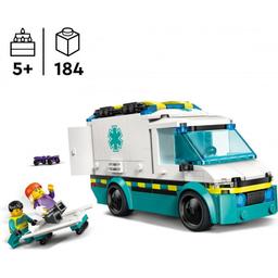 LEGO City 60451 Ambulans Utryckning